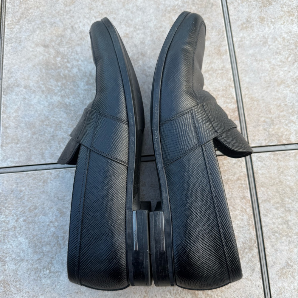 Prada Saffiano leather penny loafers - Picture 13 of 14